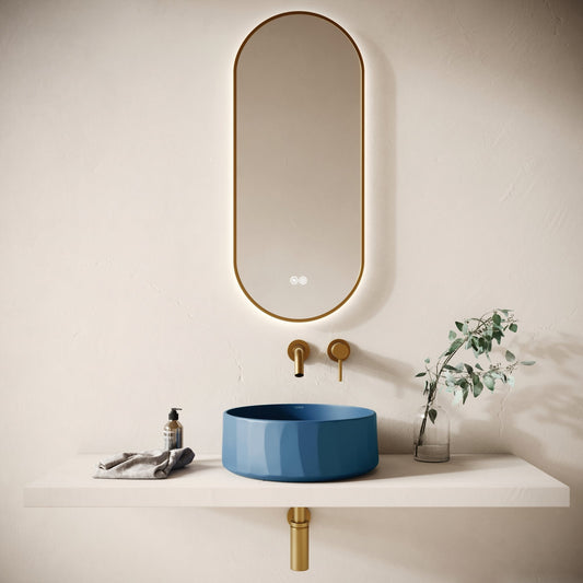 Scolpire Azure Concrete Countertop Basin 420mm