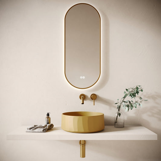 Scolpire Saffron Concrete Countertop Basin 420mm