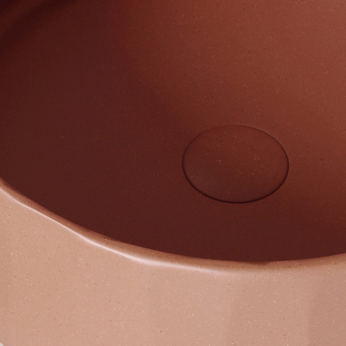 Scolpire Terracotta Concrete Countertop Basin 420mm