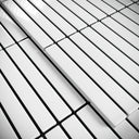 Stick Mosaic Snow Pearl White Glazed Porcelain Wall Tile 282 x 294mm