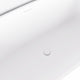 Stone Bath Waste Matte White