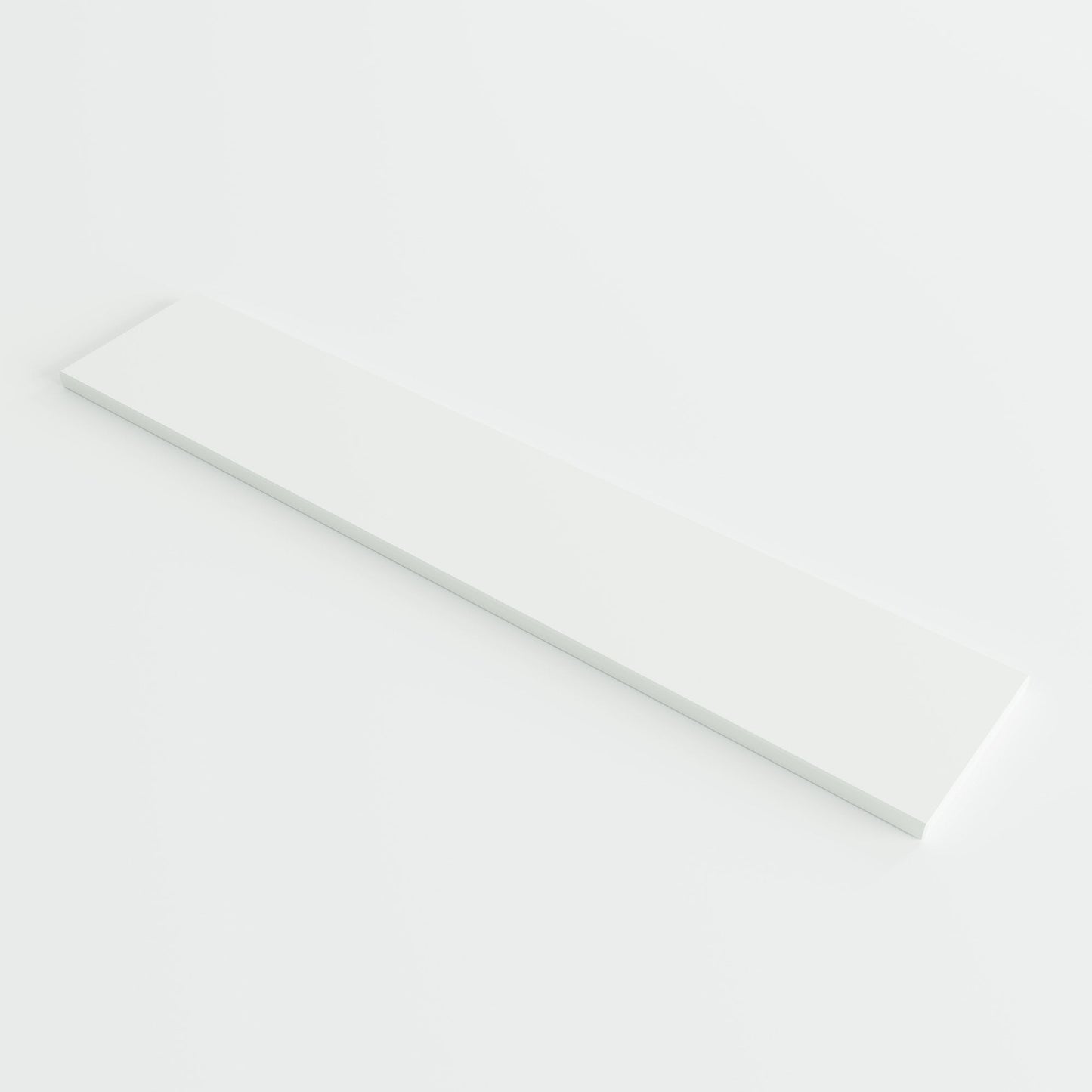 Stone Matte White Upstand Splashback 620mm