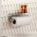 Tempo Brushed Stainless Wall Mounted Kitchen Roll Holder