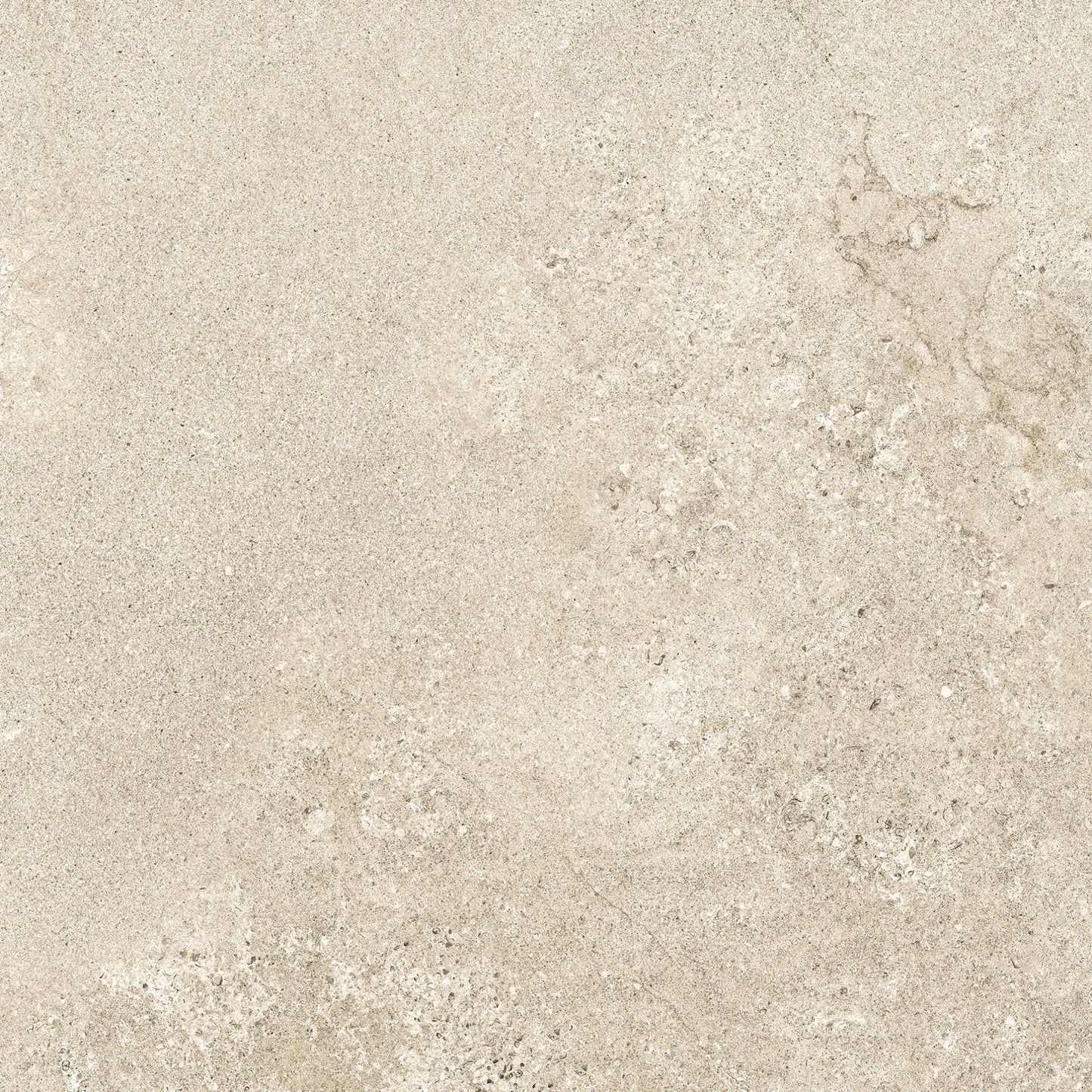 Torino Beige True Limestone Porcelain Wall or Floor Tile 600 x 600mm