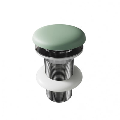 Unslotted Seafoam Concrete Waste Fitting