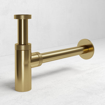 Urban Brushed Gold Bottle Trap