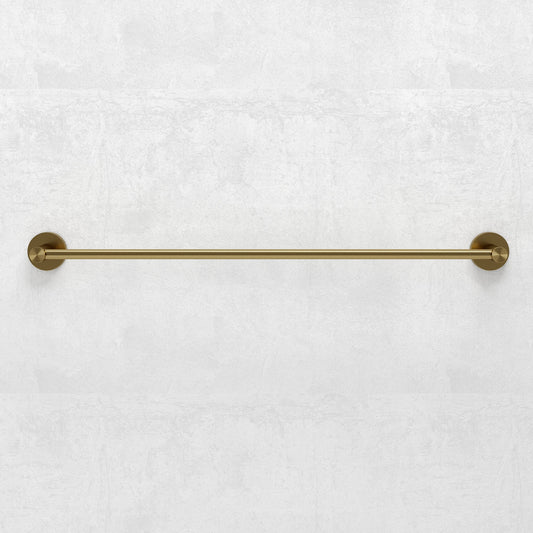 Urban Brushed Gold Towel Bar Rail 600mm