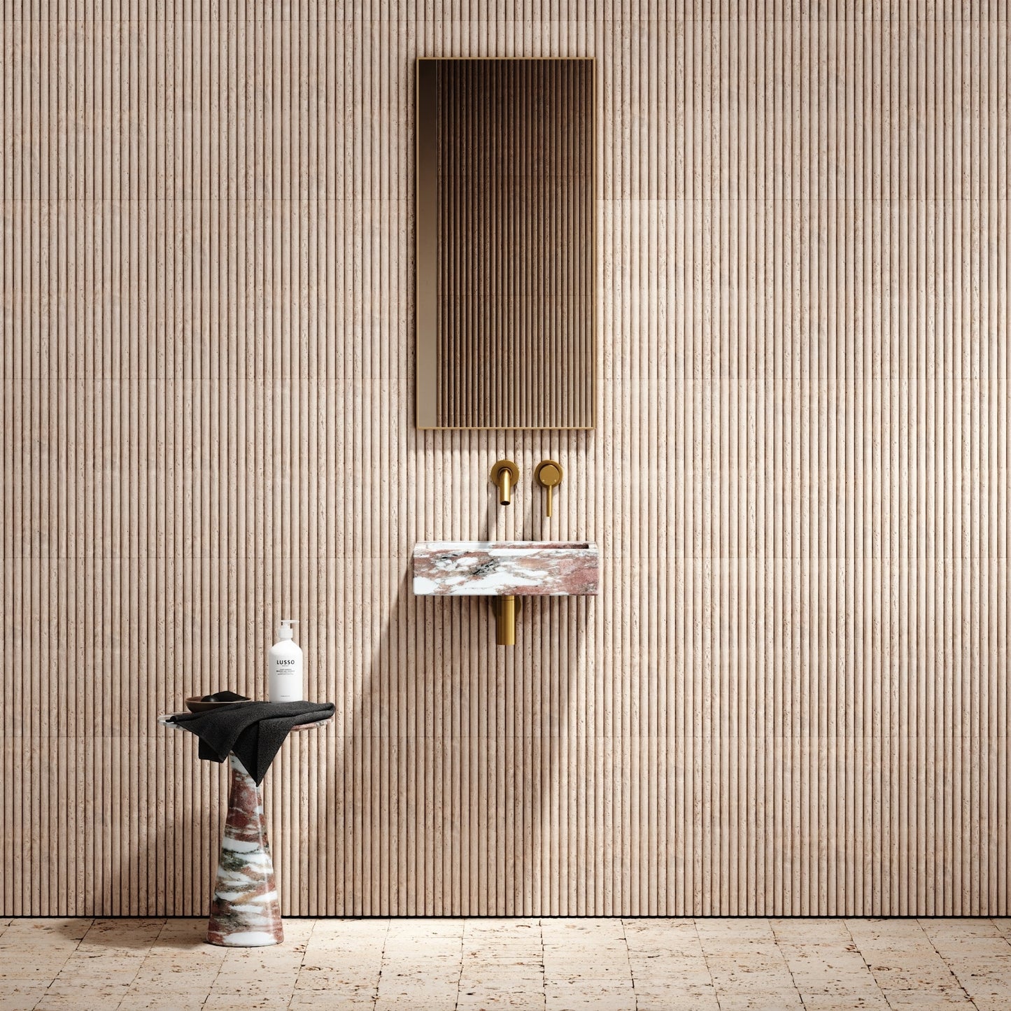 Via Rosa Norwegian Wall Hung Basin 400mm