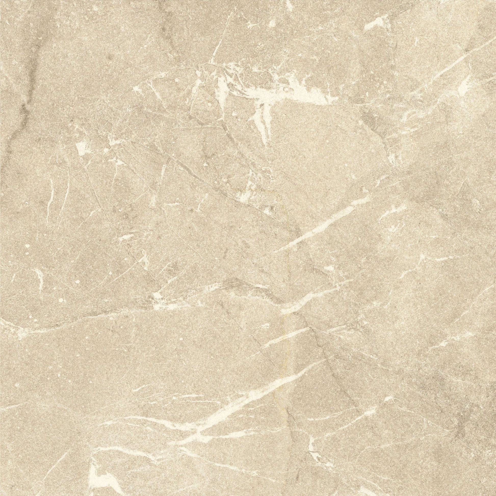 Vittorio Beige Limestone Porcelain Wall or Floor Tile 600 x 600mm