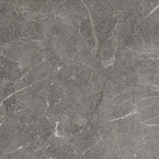 Vittorio Grigio Limestone Porcelain Wall or Floor Tile 600 x 600mm