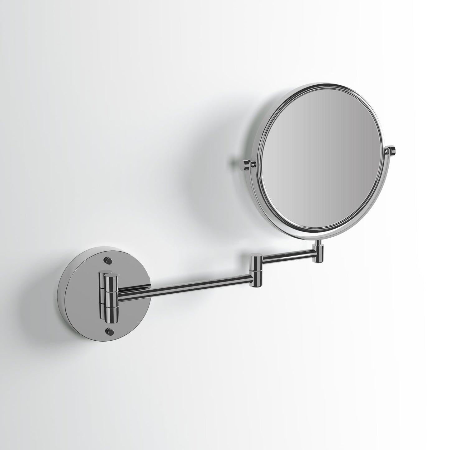 Vogue Wall Mounted Cosmetic Mirror Chrome