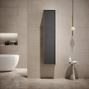Volini Matte Anthracite Bathroom Storage Cabinet 350mm