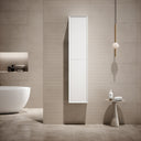 Volini Polished White Bathroom Storage Cabinet 350mm