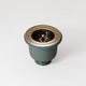Windsor Aged Bronze Kitchen Basket Strainer Waste Kit
