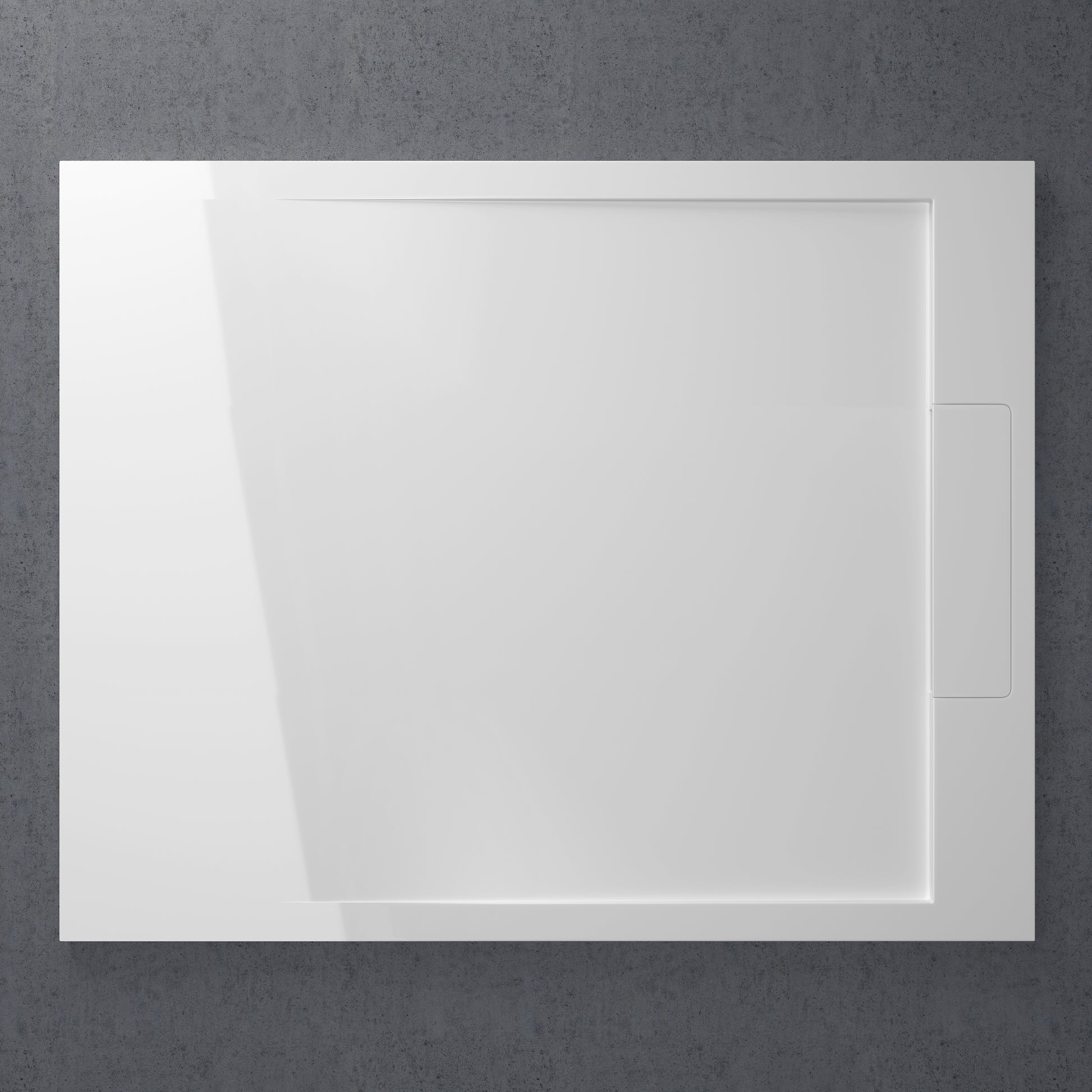 Designo Brushed Stainless Complete Walk In Shower Enclosure - KIT A - All Sizes