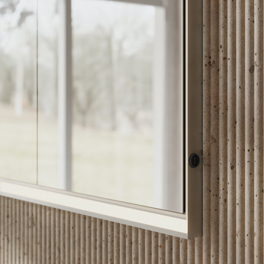 Aero Recessed LED Mirror Cabinet 800mm