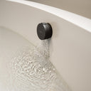 Aquaflow Matte Black Overflow Bath Filler Tap & Waste