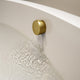 Aquaflow Brushed Gold Overflow Bath Filler Tap & Waste
