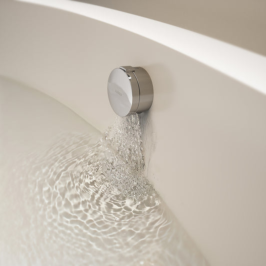 Aquaflow Chrome Overflow Bath Filler Tap & Waste