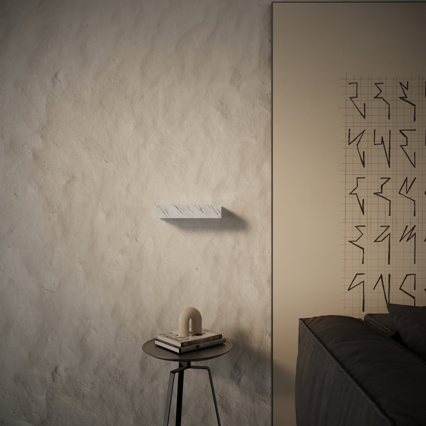 Arioso Volakas Wall Sconce Light 320mm