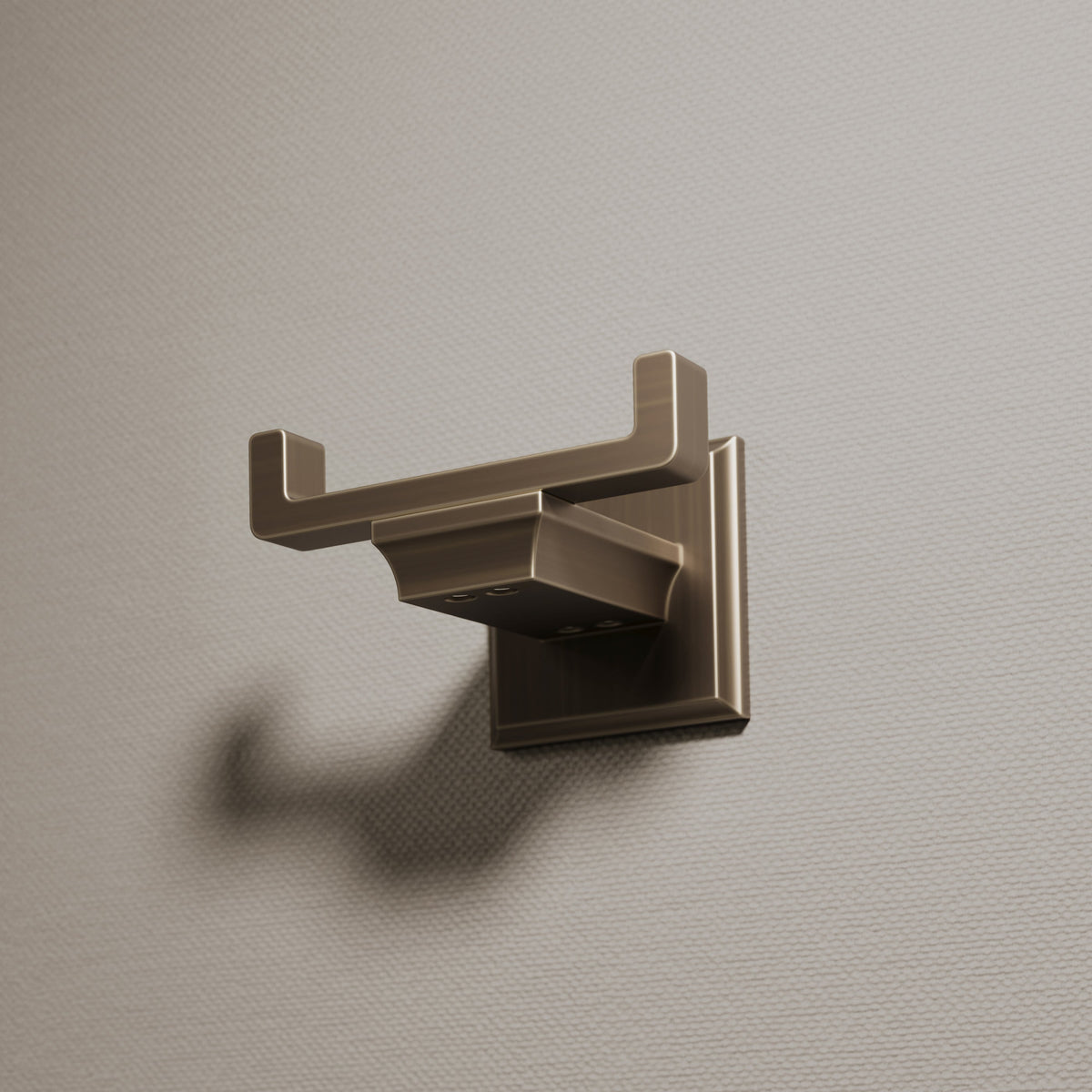 Baroque Brushed Bronze Double Robe Hook