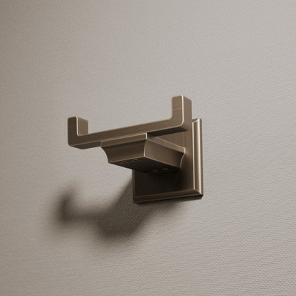 Baroque Brushed Bronze Double Robe Hook