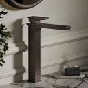 Baroque Deep Bronze Monobloc Tall Basin Mixer Tap