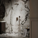 Baroque Brushed Bronze Thermostatic Shower with Handheld Shower