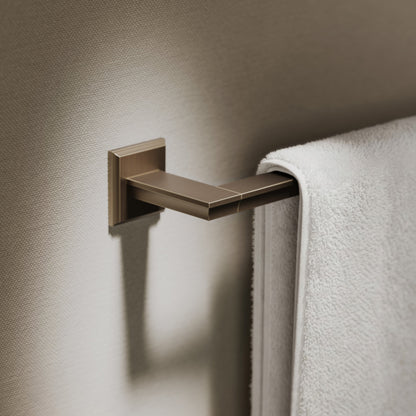 Baroque Brushed Bronze Towel Bar Rail 523mm