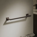 Baroque Deep Bronze Towel Bar Rail 523mm