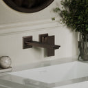 Baroque Deep Bronze Wall Mounted Basin Mixer Tap V2