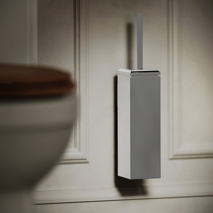 Baroque Chrome Wall Mounted Toilet Brush