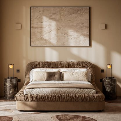 Amelie Alabaster & Deep Bronze Table Lamp