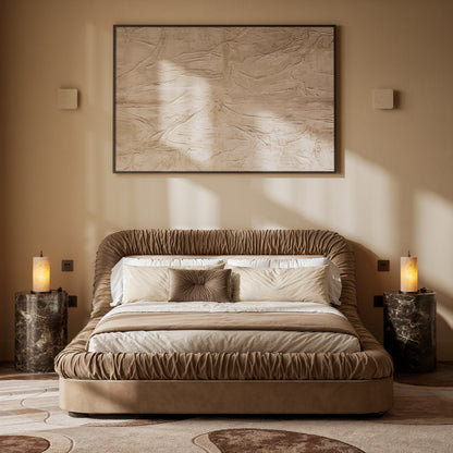 Ciara Alabaster & Deep Bronze Table Lamp