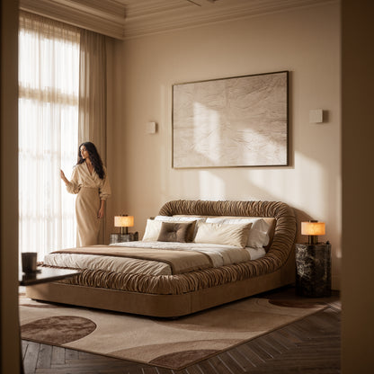 Odette Alabaster & Burnished Brass Table Lamp