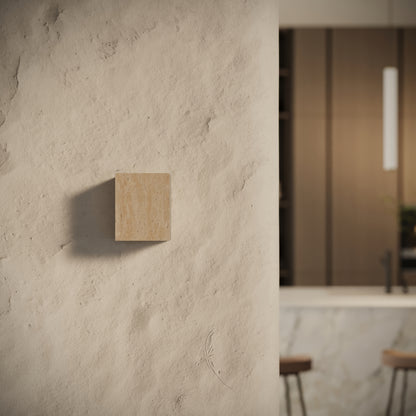 Cassia Travertine Wall Sconce Light 150mm