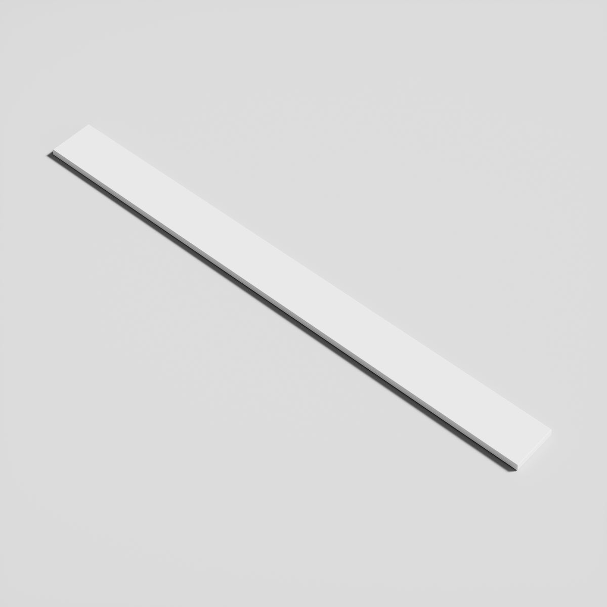Connaught & Charsley Polished White Upstand 1000mm