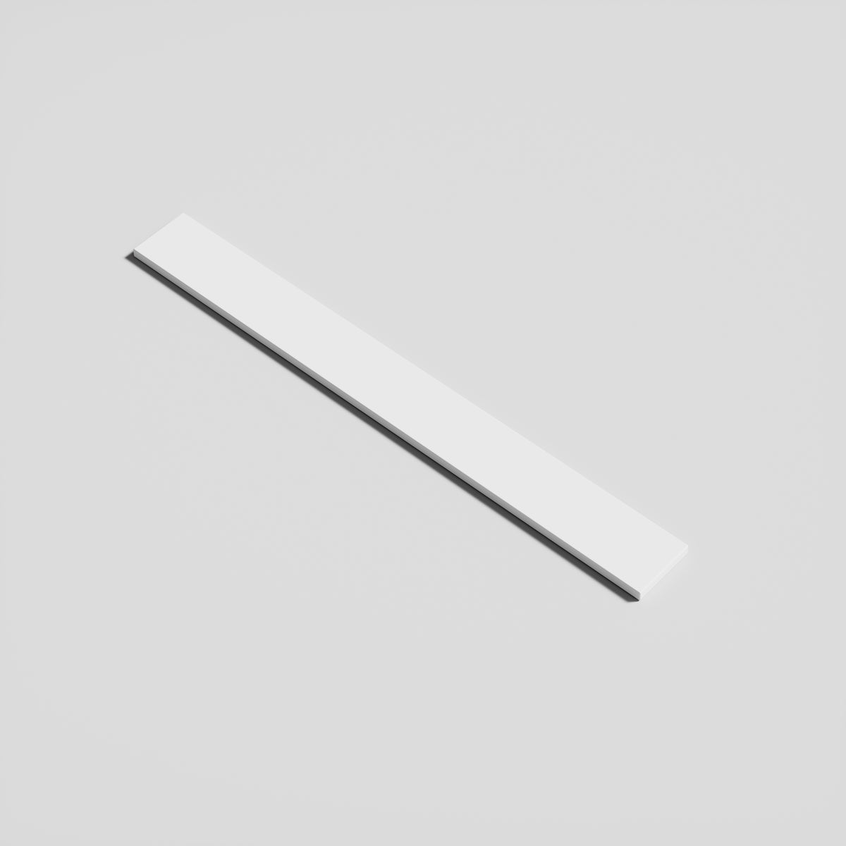 Connaught & Charsley Polished White Upstand 600mm