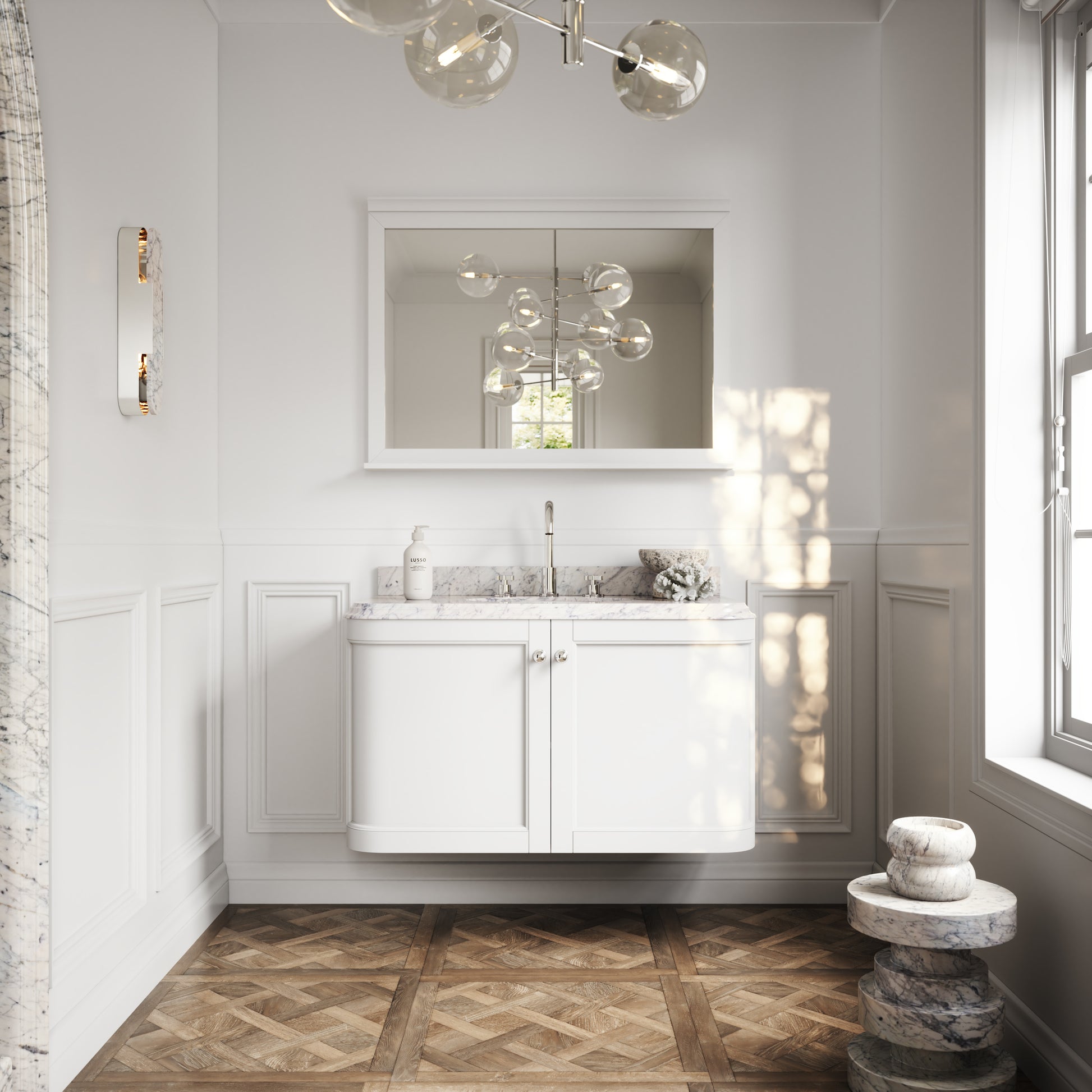 Charsley Wall Mounted Vanity Unit 1000mm