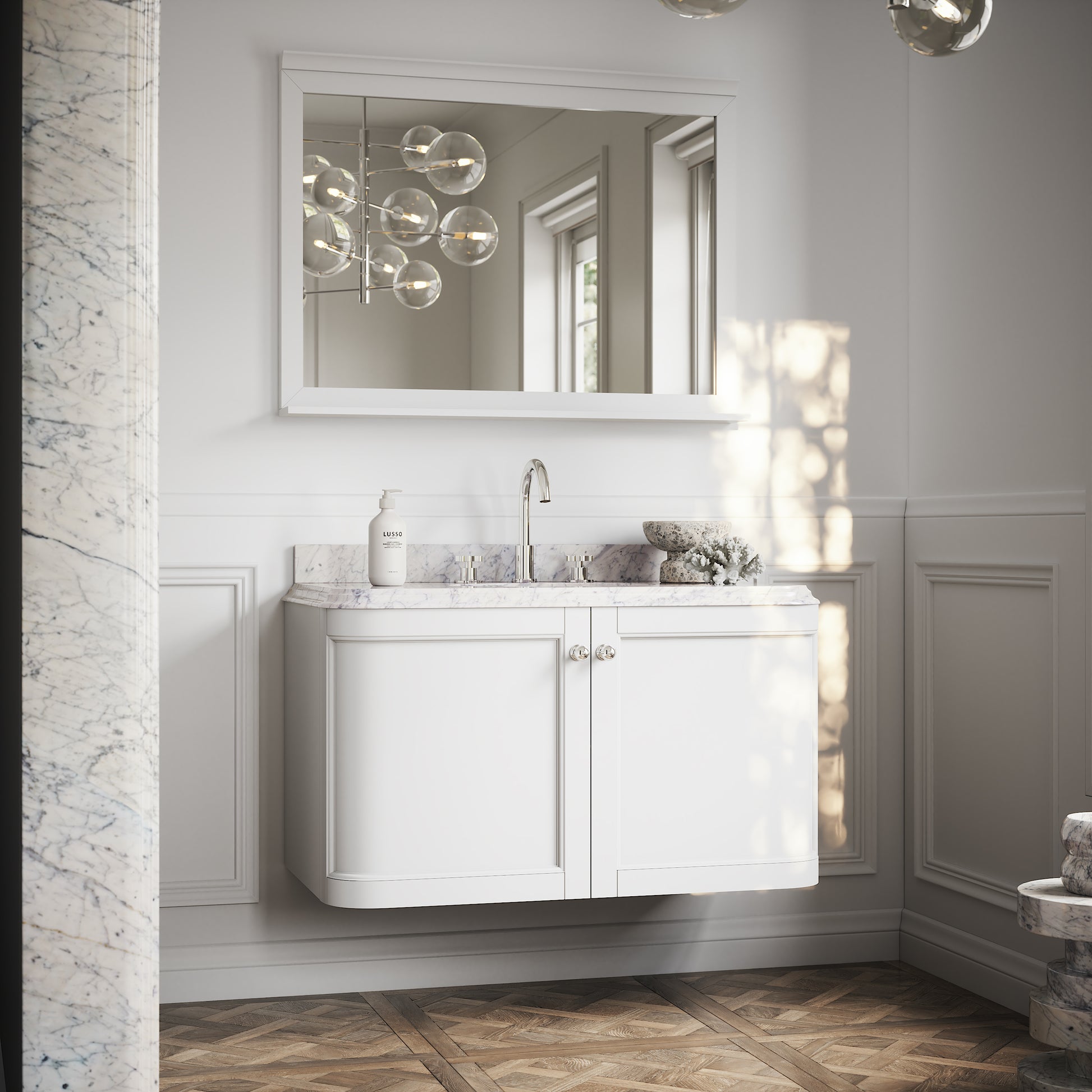 Charsley Wall Mounted Vanity Unit 1000mm