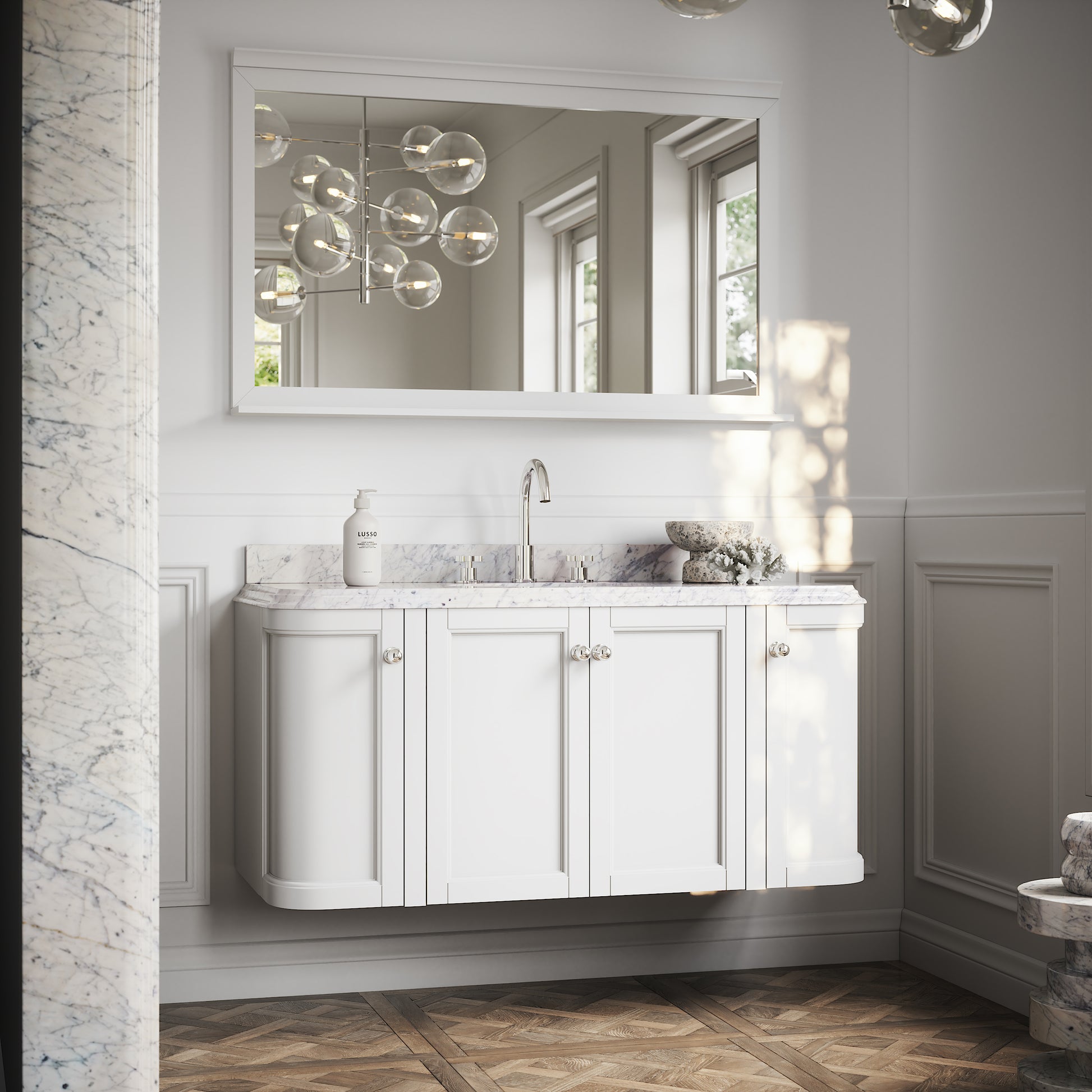 Charsley Wall Mounted Vanity Unit 1200mm