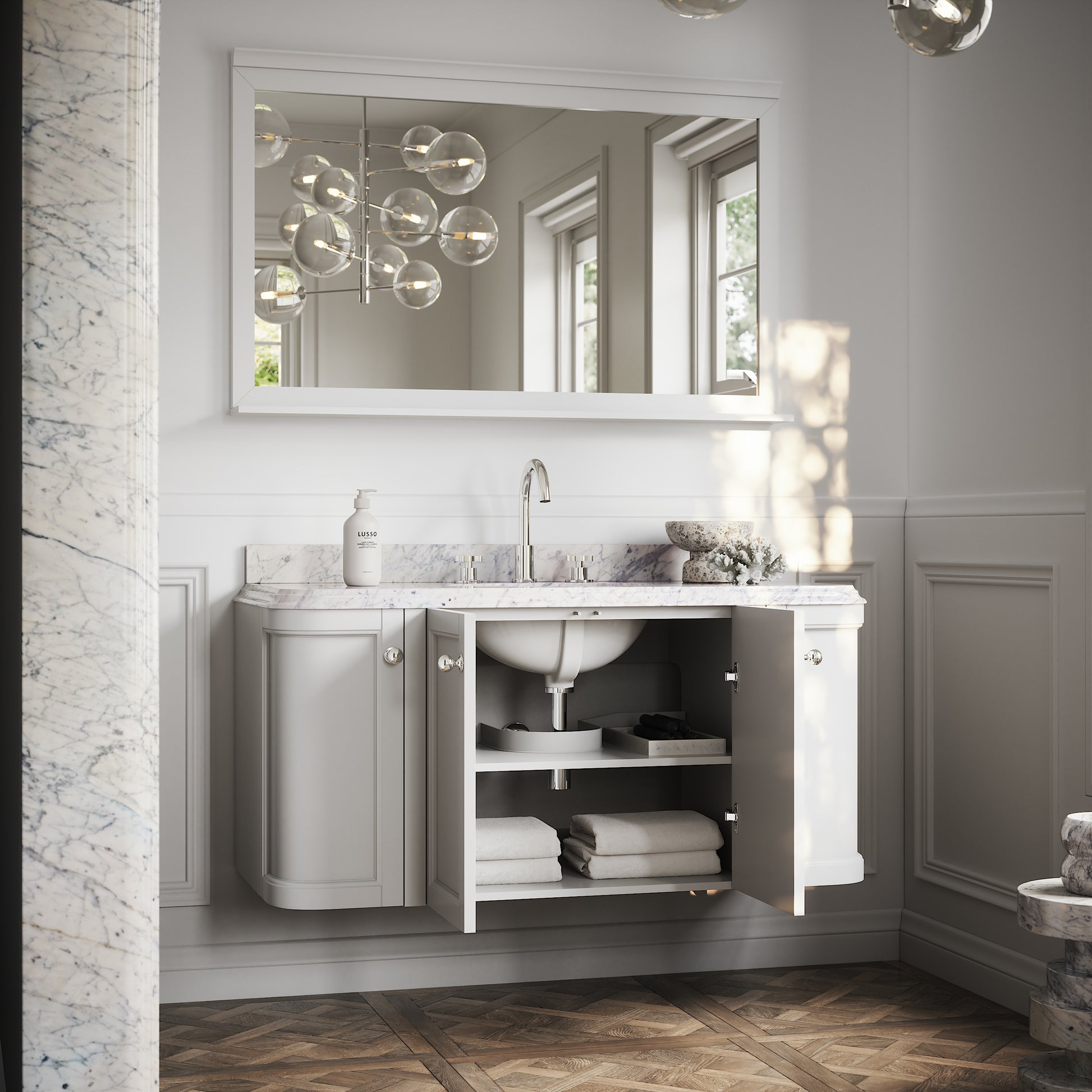 Charsley Wall Mounted Vanity Unit 1200mm