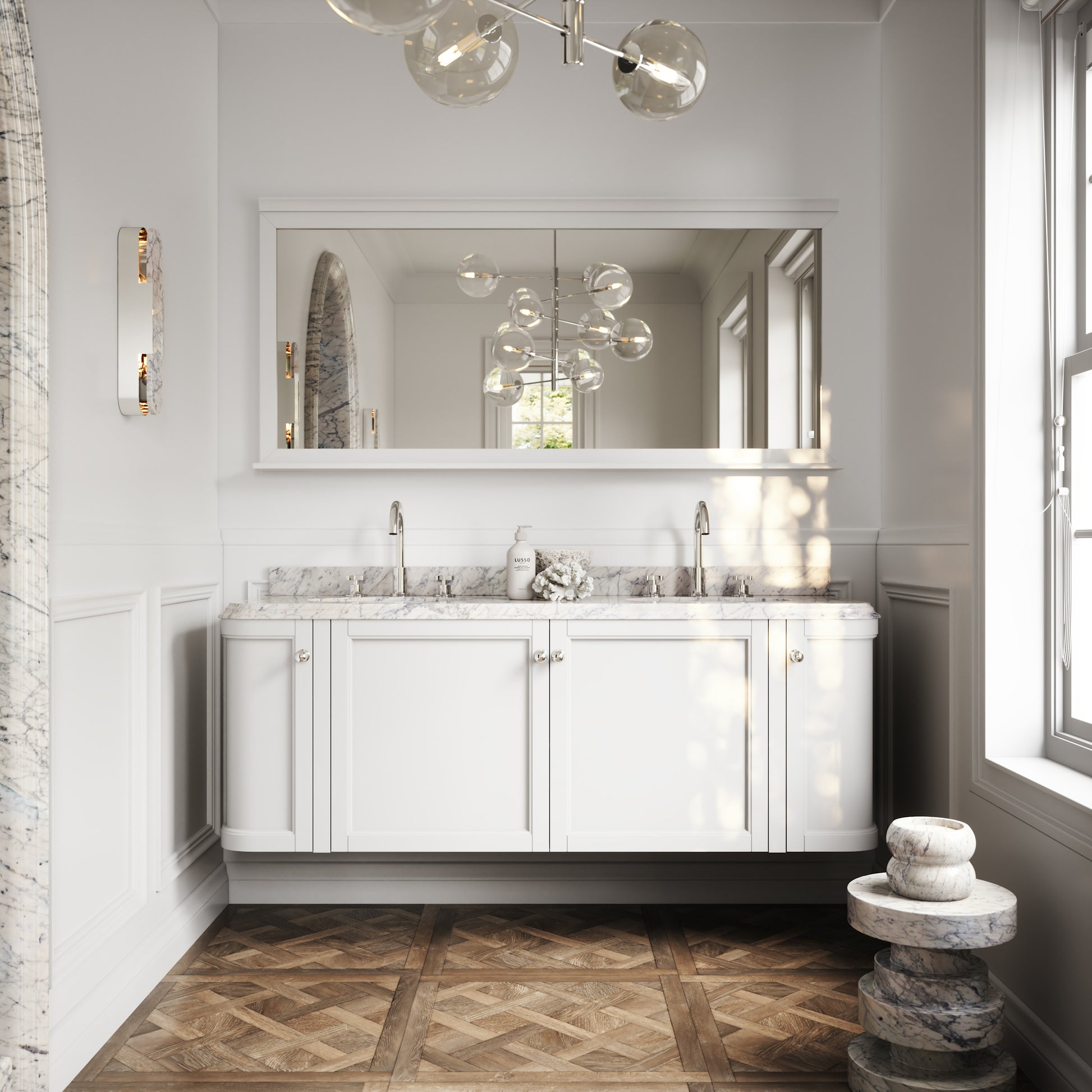 Charsley Wall Mounted Vanity Unit 1600mm