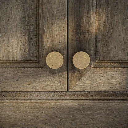 Chester Aged Bronze Hammered Cabinet Door Knob