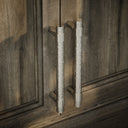 Chester Polished Nickel Hammered Pull Bar Handle 250mm
