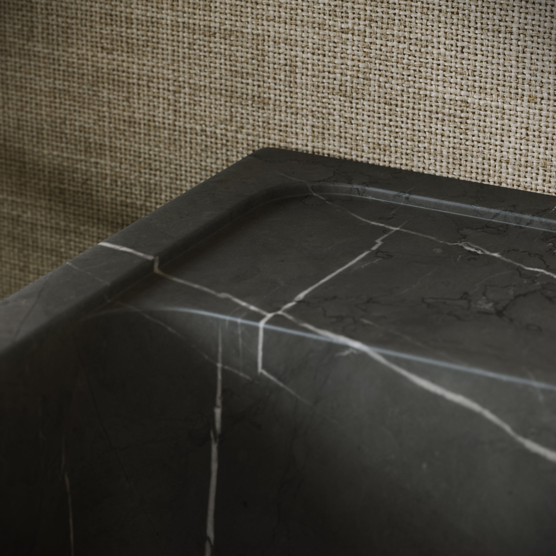 Cino Pietra Grey Marble Wall Hung Basin 400mm