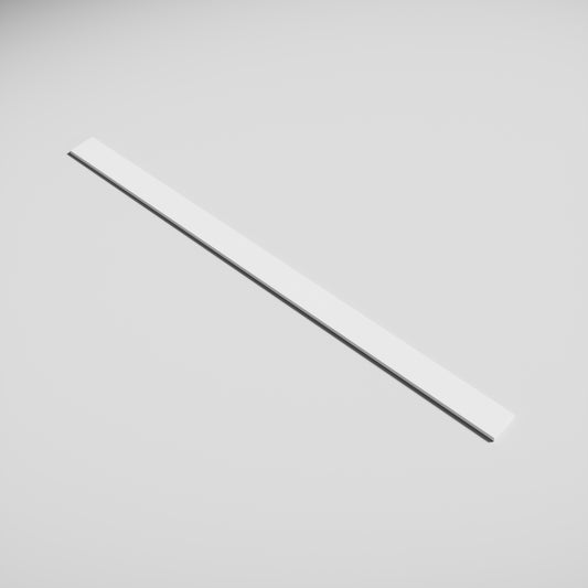 Eaton Polished White Upstand 1400mm