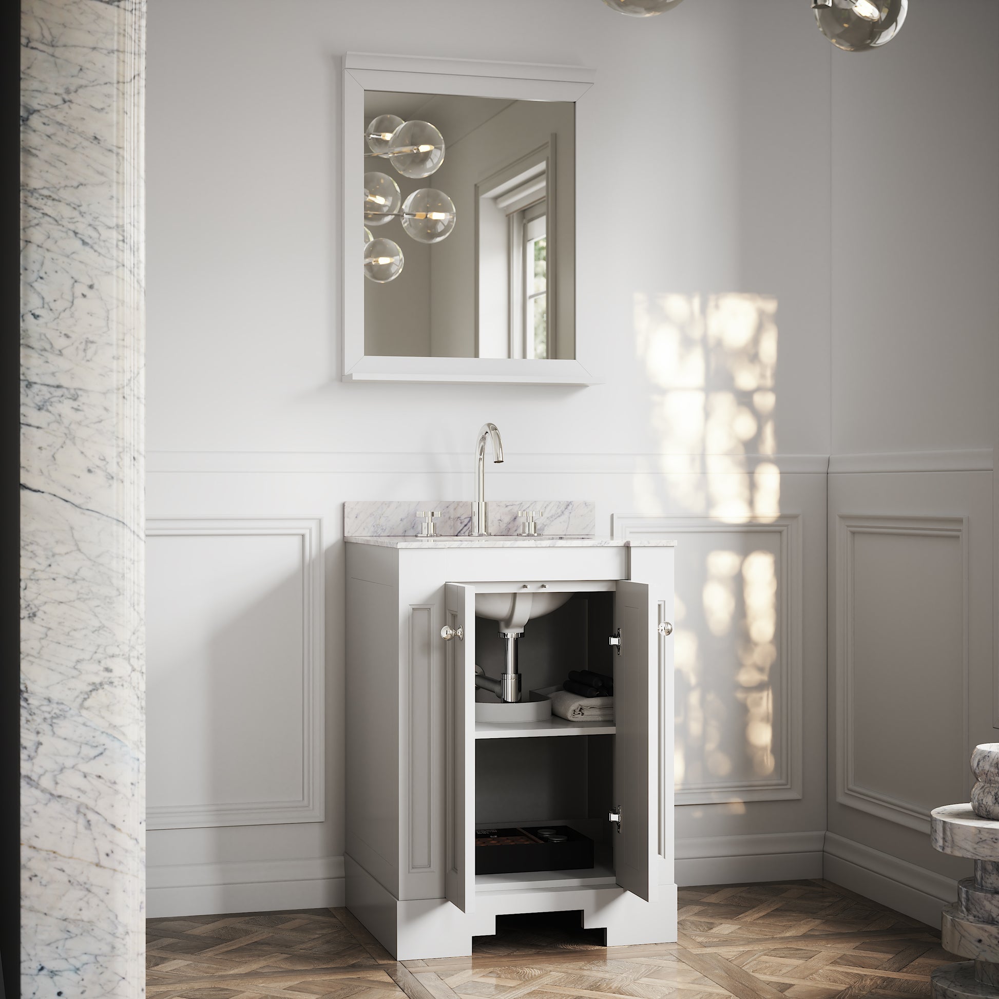 Eaton Floorstanding Vanity Unit 600mm
