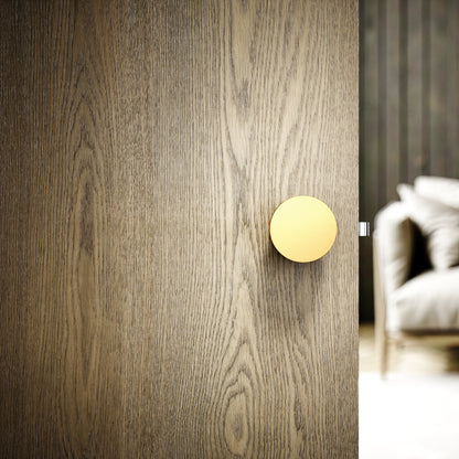 Grosvenor Brushed Gold Hammered Mortice Door Knobs