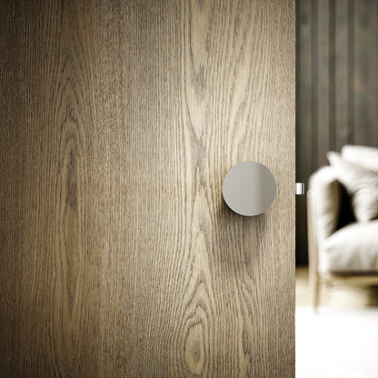 Grosvenor Polished Nickel Hammered Mortice Door Knobs